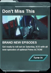 Transformers News: Transformers Prime Returns With New Episodes On August 25th!