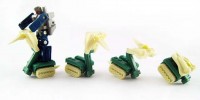 Transformers News: Final Product Images of HeadRobots Cobra