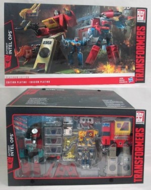 Transformers News: New Image for G1 Reissue Platinum Blaster and Perceptor set