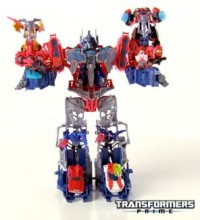 Transformers News: TRANSFORMERS PRIME CYBERVERSE OPTIMUS MAXIMUS PRODUCT DEMO