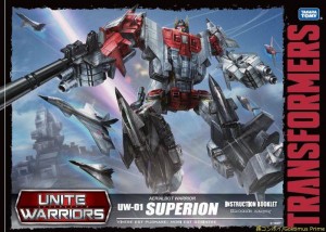 Transformers News: Takara Transformers Unite Warriors Superion Box Set to be Released in Australia