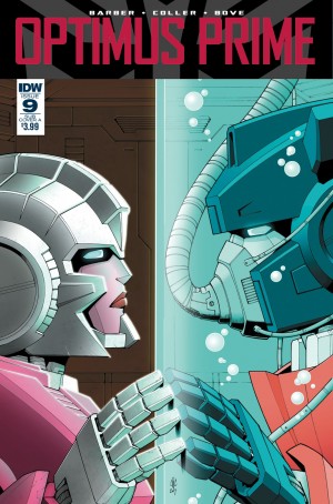 Transformers News: Variant Covers for IDW Optimus Prime #9