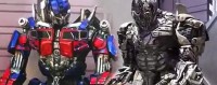 Transformers News: Transformers: The Ride 3D Universal Orlando - Optimus Prime and Megatron Interactive Characters Video Clips