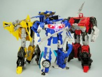 Transformers News: In-Hand Images: Takara Tomy Transformers Go! Samurai Team