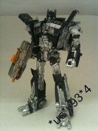 Transformers News: More Images of Milk Exclusive DOTM Deluxe Class Optimus Prime Black Version