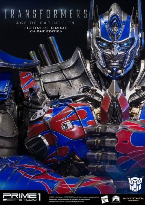 Transformers News: Official Images of Prime 1 Studios' MMTFM-07 Age of Extinction Optimus Prime