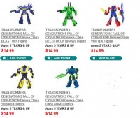 Transformers News: Transformers Generations: Fall of Cybertron Combaticons Available on HTS.com