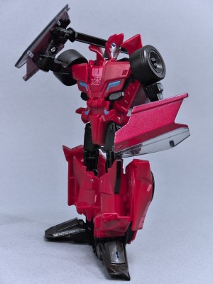 Transformers News: More In-Hand Images of Transformers Robots in Disguise Jazz and Sideswipe