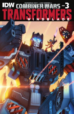 Transformers News: IDW Transformers: Combiner Wars - Windblade #2