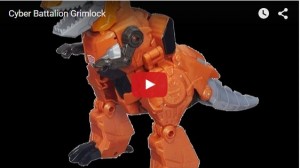 Transformers News: Cyber Series Grimlock Video Review