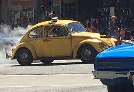 Transformers News: First Images of Volkswagon Beetle and More Set Images of Upcoming 2018 Live Action Bumblebee Movie