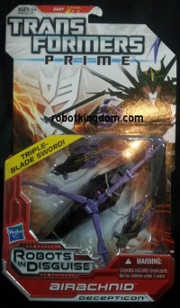 Transformers News: Transformers Prime Deluxe Wave 4 In-Package Images