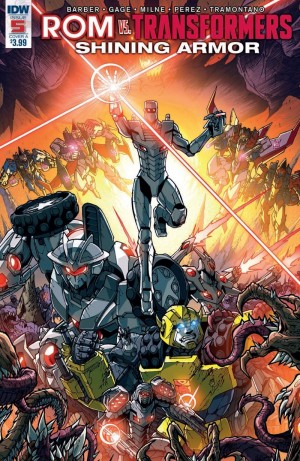 Transformers News: Full Preview for IDW Rom Vs. Transformers: Shining Armor #5