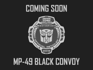 Transformers News: Transformers: Masterpiece MP-49 Black Convoy Listed