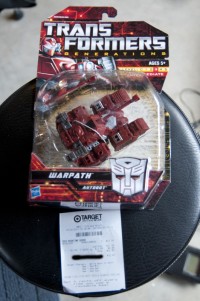 Transformers News: Kapow! Generations Warpath Found at Retail!