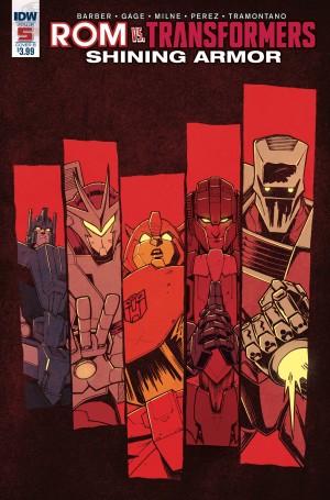 Transformers News: Variant Covers for IDW Rom Vs. Transformers: Shining Armor #5, by Roche / Burcham & Messina