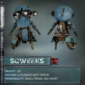 Transformers News: Transformers 5: The Last Knight Sqweeks Robot Mode Fully Revealed