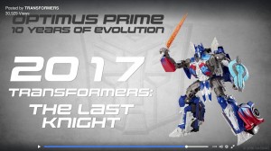 Transformers News: Evolution of Optimus Prime Toys clip, Featuring Transformers: The Last Knight Premier Edition