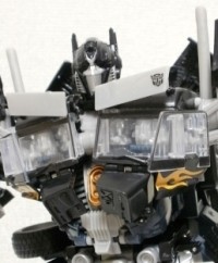 Transformers News: Toy Images of Amazon Exclusive ROTF Optimus Prime Black Version