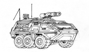 Transformers News: IDW RiD / OP Soundwave concept art by Andrew Griffith