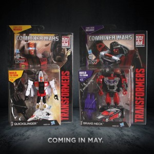 Transformers News: Official Image of Transformers Generations Combiner Wars Quickslinger and Brake-Neck