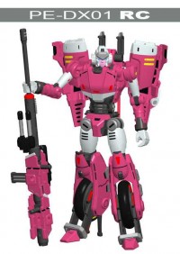 Transformers News: PE-DX01 RC Confirmed as Arcee Homage