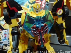 Transformers News: Tokyo Toy Show Display: TAV Hyper Surge Optimus Prime, Hyper Surge Bumblebee, and Upcoming Microns