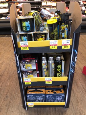 Transformers News: Transformers Bumblebee Movie Merchandise Displays Appearing at Variety of US Stores