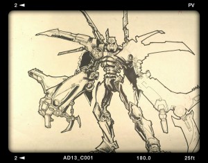 Transformers News: Aaron Archer Unrealised Megatron Design from 2002-3