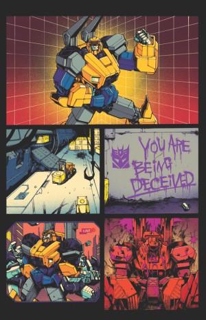 Transformers News: Clean First Page of IDW Optimus Prime #1