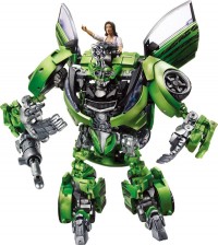 Transformers News: New Human Alliance Images-  Epps / Sideswipe, and Mikaela / Skids / Arcee