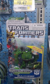 Transformers News: Transformers Prime Cyberverse Commanders with DVD Spotted at Retail