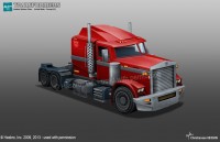 Transformers News: Aligned Optimus Prime Truck Mode Concept Art