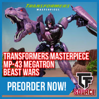 Transformers News: TFSource News! It's Source Cash Time! MP-43 BW Megatron, FT Koot, Encore Unicron & More!