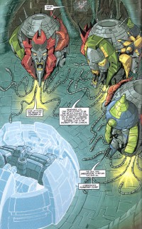 Transformers News: Unpublished Transformers War Within: Age of Wrath #4 Pages