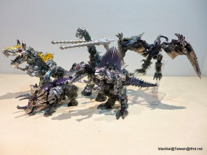 Transformers News: Additional In-Hand Images: Platinum Edition Dinobots Unleashed