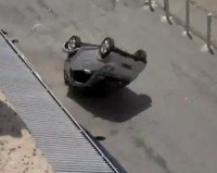 Transformers News: Transformers 3 On Set Car Tossing Video
