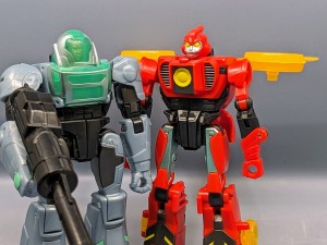 Transformers News: Video Review for Transformers Earthspark Cyber-Combiner Terran Twitch and Robby Malto