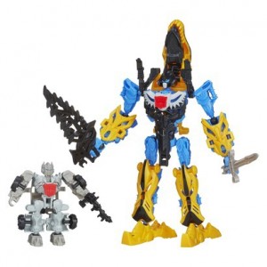 Transformers News: Transformers: Age of Extinction ConstructBots Silver Knight Optimus Prime and Grimlock Exclusive Set at Target.com