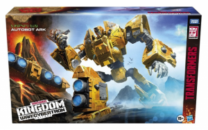 Transformers News: Video Review for Transformers Kingdom Titan Class Ark and Earth Mode Mirage