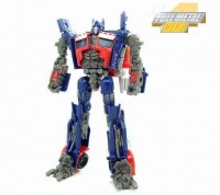 Transformers News: More Transformers Movie Trilogy Series Deluxe Optimus Prime with Trailer Images
