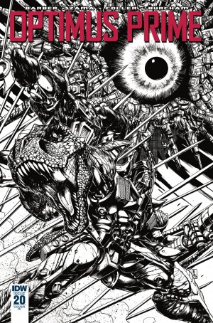 Transformers News: Variant Cover Art for IDW Transformers Optimus Prime #20 by Kei Zama