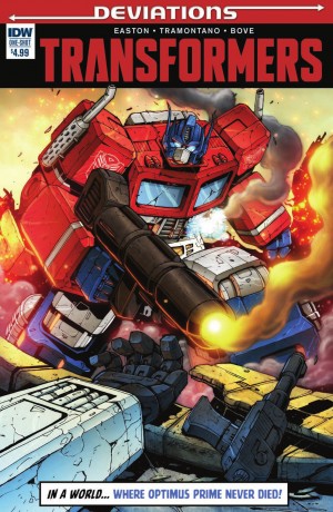 Transformers News: IDW Deviations Transformers One-Shot Preview - What if... Optimus Never Died?