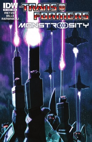 Transformers News: IDW Transformers: Monstrosity 4 (of 4) Review