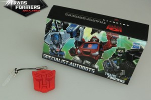 Transformers News: Earphone Cap Plug Promotion for Autobot Specialists Set