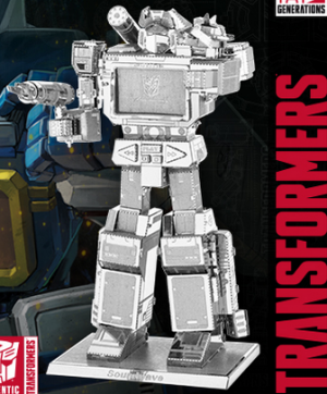 Transformers News: New Images and 360 degree product view for Transformers Metal Earth 3D Model Kits