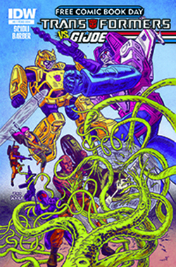 Transformers News: Free Comic Book Day: Transformers vs G.I. Joe - Interview with Tom Scioli and John Barber