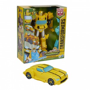 Transformers News: Commercial Showing New Cyberverse Bumblebee Toy Roll N Change Gimmick