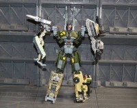 Transformers News: Video Review of Power Core Combiners Bombshock!