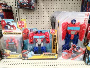 Transformers News: New Evergreen Styled Optimus Bumblebee and Megatron 10" Tall Transforming Figures Found in Canada